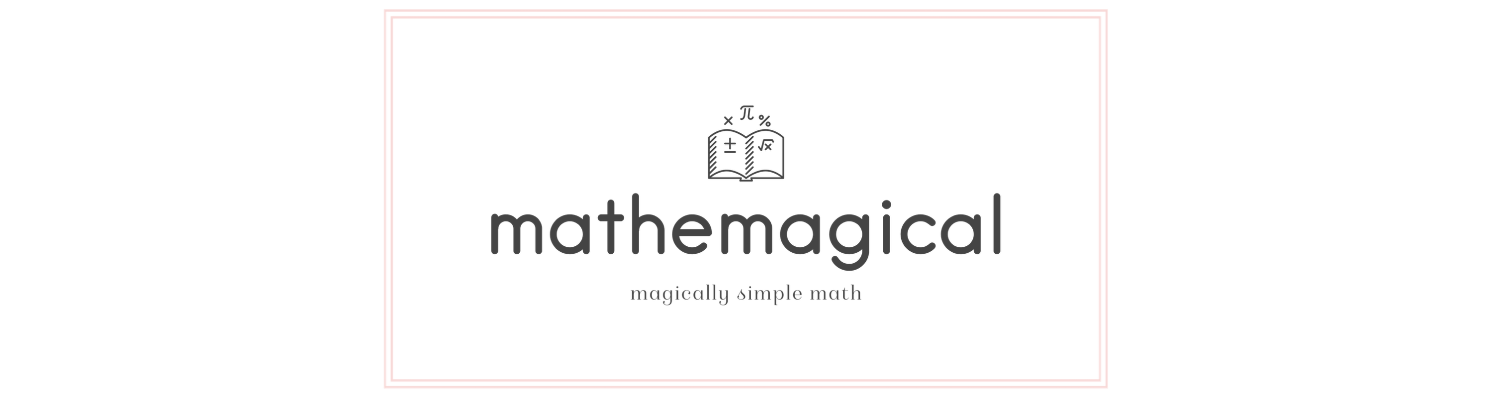 Mathemagical Web Banner Logo